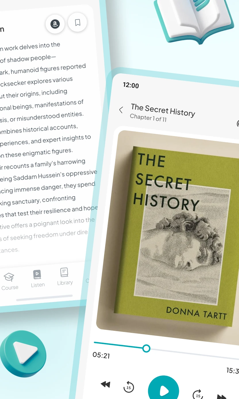 A MindFood book summary open for reading